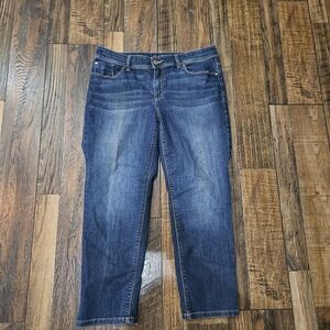 Chico's Platinum Jeans.‎ Size 1 (Women's 8-10)